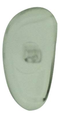Plaquette à visser PVC souple, insert Plastique (15 mm)