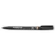 Crayon feutre permanent Lumocolor® Noir (Spécial verres traités) 