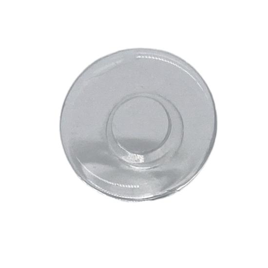 Plaquette Monobloc ronde Silicone (9.5 mm)