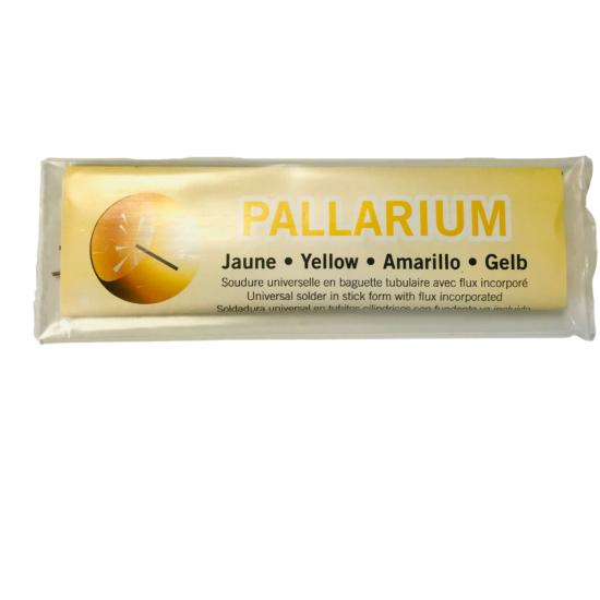 Soudure Pallarium dorée 
