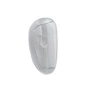 Plaquette à clipper PVC souple, insert Plastique (19 mm) 