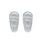 Plaquette à visser PVC, souple, symétrique, insert Plastique (17 mm)