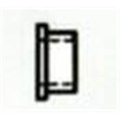 Bagues Plastique 1.32*2.05*1.3 mm