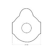 Pastilles LEAP™ III 24mm ronde (2 000 pcs)