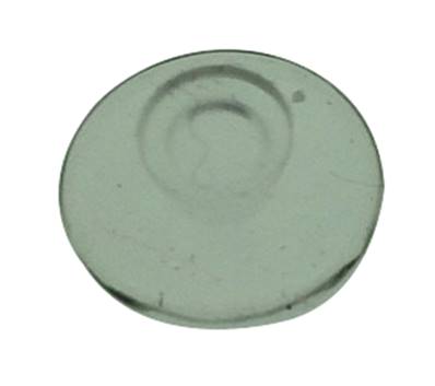 Plaquette Monobloc ronde Silicone (11 mm)