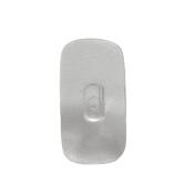 Plaquette ultra fine rectangulaire, souple, à clipper (12 mm)