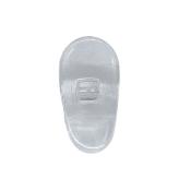 Plaquette à visser PVC, souple, symétrique, insert Plastique (12 mm)
