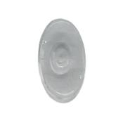 Plaquette Monobloc ovale Silicone (9.5 mm)