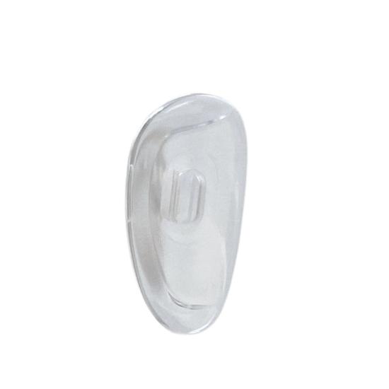 Plaquette à clipper PVC souple, insert Plastique (17 mm)