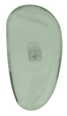 Plaquette à visser PVC souple, insert Plastique (17 mm)