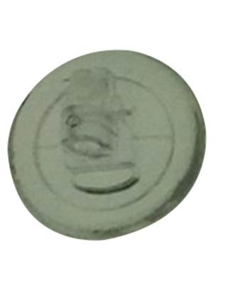 Plaquette rondes à visser Silicone symétrique (9 mm) 