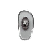 Plaquette à visser PVC, insert Nickelé (14,3 mm) 