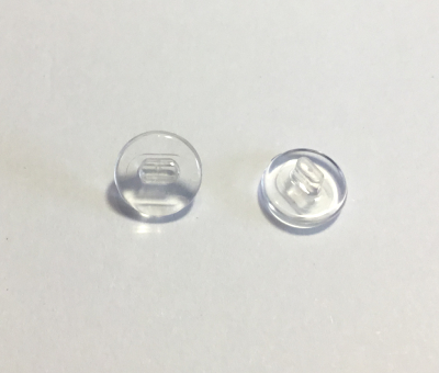 Plaquette à clipper PVC souple, symétrique, insert Plastique (9 mm) 