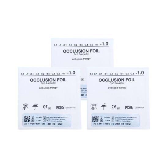 Lot de 3 Feuilles d'occlusion 1.00