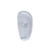 Plaquette à visser PVC souple, insert Plastique (15 mm)