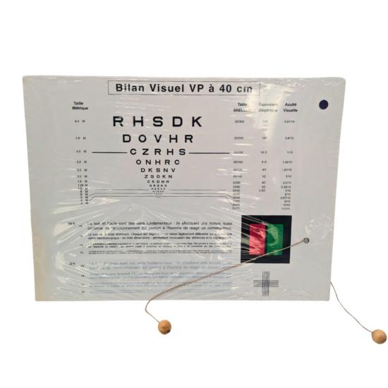 Bilan visuel en vision de près d'occasion