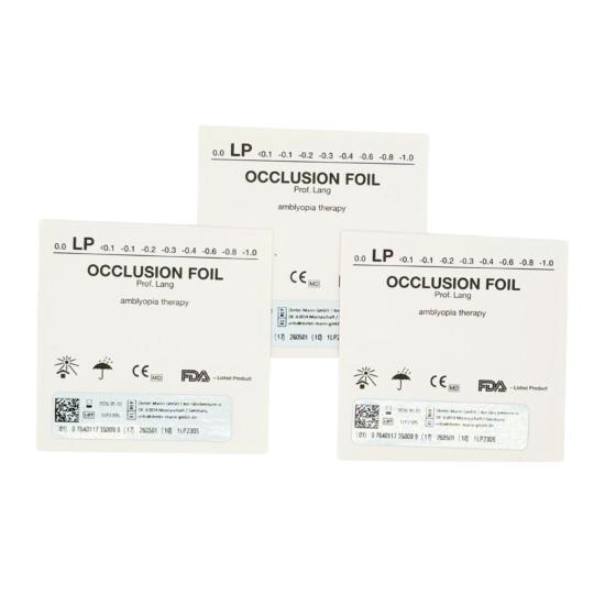 Lot de 3 Feuilles d'occlusion PERCEPTION LUMINEUSE 