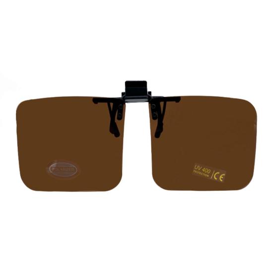 Face polarisée relevable grande Marron