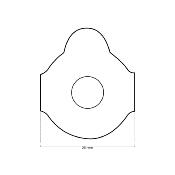 Pastilles LEAP™ III 26 mm ronde