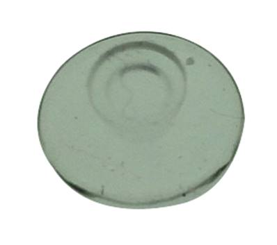 Plaquette Monobloc ronde Silicone (9.5 mm)
