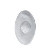 Plaquette Monobloc ovale Silicone (10,5 mm)