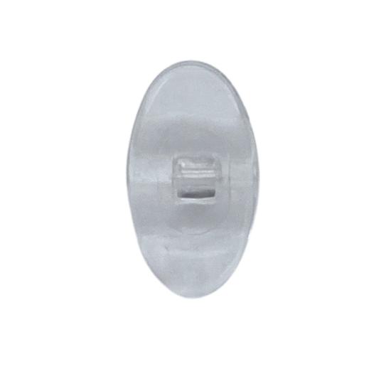 Plaquette à visser PVC souple, symétrique, insert Plastique (13 mm) 