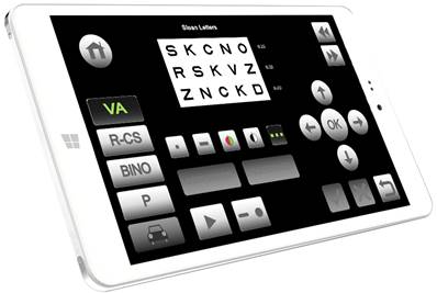 Console - Télécommande avec tests VP (8 pouces) - BT