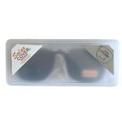 Face polarisée non relevable gris pour monture plastique