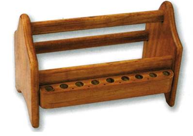 Ratelier à pinces et tournevis en Bois vernis 210 MM