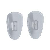 Plaquette à clipper PVC, souple, symétrique, insert Plastique (12 mm)