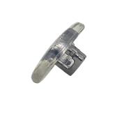 Plaquette RAYBAN PVC, type support en croix (13.5 mm)