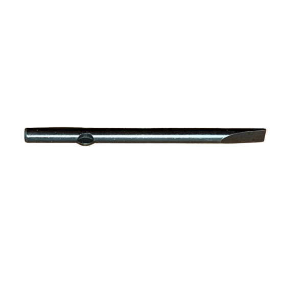 Lame de tournevis pour TO101 et 114 (2.5 mm)