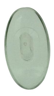 Plaquette à clipper PVC souple, symétrique, insert Plastique (13 mm) 