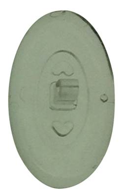 Plaquette à visser Silicone symétrique (19 mm)