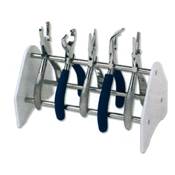 Ratelier  tringle pour 8 pinces Cristal 200MM