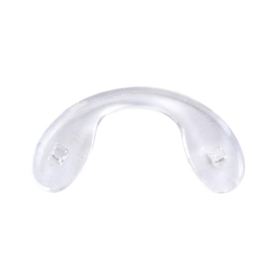 Plaquette jumelée à visser PVC, souple, insert Plastique (23,3 mm) 