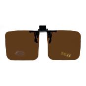 Face polarise relevable grande Marron