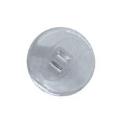 Plaquette à clipper PVC souple, symétrique, insert Plastique (9 mm) 