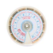 Assortiment d'écrous borgnes hexagonaux et étoiles