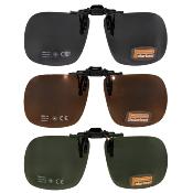  Lot de 12 faces relevables, polarisées et découpables