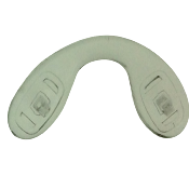 Plaquette  clipper Silicone jumele (23,3 mm) 