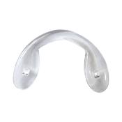 Plaquette jumelée à visser PVC, souple, insert Plastique (30,5 mm) 