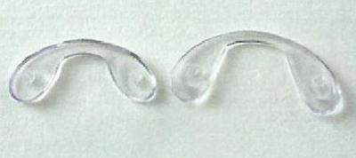 Plaquette jumelée à visser PVC, souple, insert Plastique (30,5 mm) 
