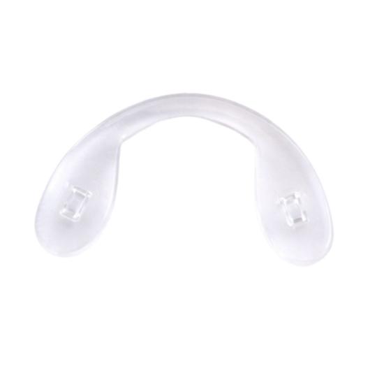 Plaquette jumelée à clipper PVC, souple, insert Plastique (30,5 mm) 