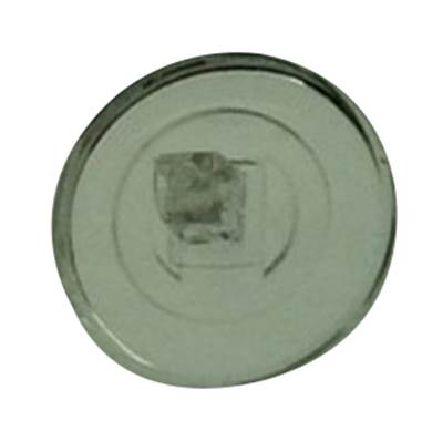 Plaquette rondes à visser Silicone symétrique (11 mm) 