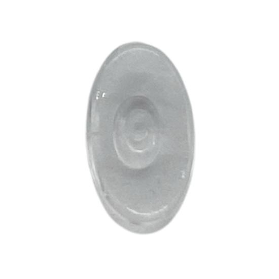 Plaquette Monobloc ovale Silicone (9.5 mm)