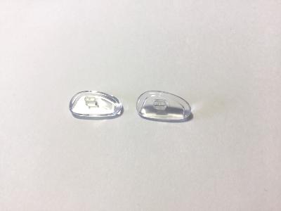 Plaquette à clipper PVC souple, insert Plastique (17 mm)