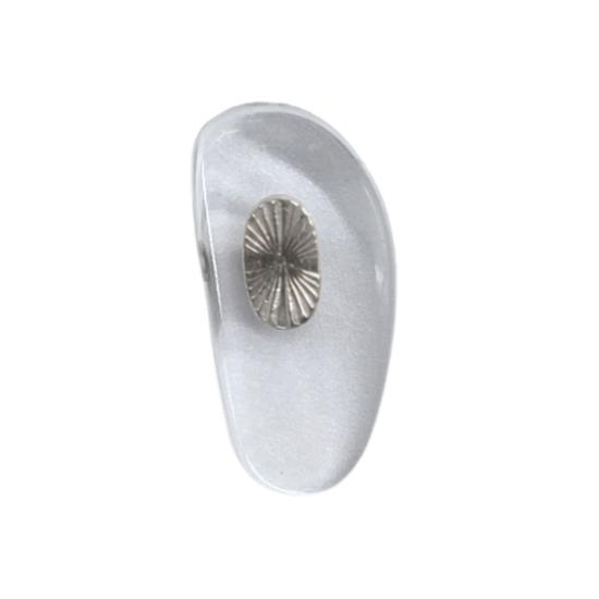 Plaquette à visser Acétate insert Nickelé (19 mm) 