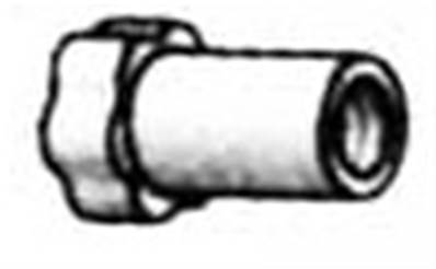 Ecrous long Doré (1.2*2.5*3 mm)