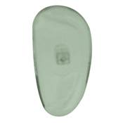 Plaquette à visser PVC souple, insert Plastique (17 mm)